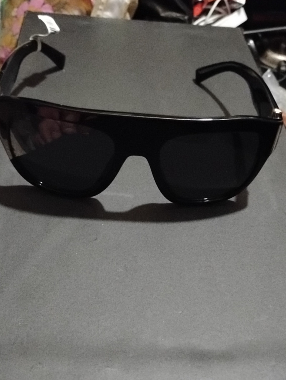 Dolce & Gabbana4398 Men's Black Shield Sunglasses